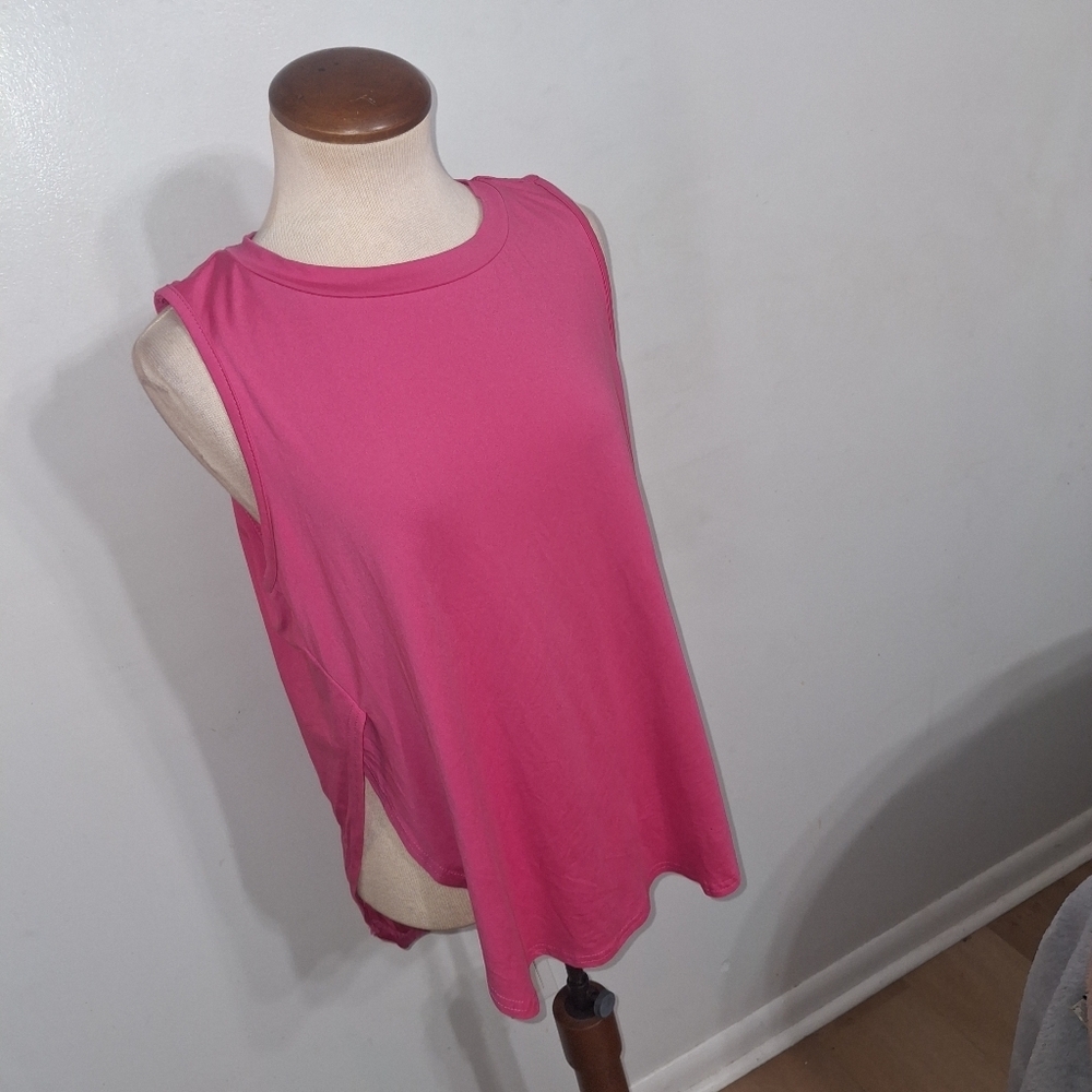 SHEIN Pink Sleeveless Tee- W Sz 12